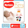 HUGGIES NAT CARE ETA 1 X 200 UND