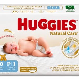 Pañales Huggies Nat Care Cuidado Puro y Nat Eta 1/P – x 120