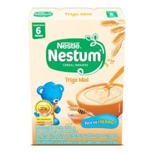 Cereal Infantil Nestum Trigo Miel Caja X 350 Gr